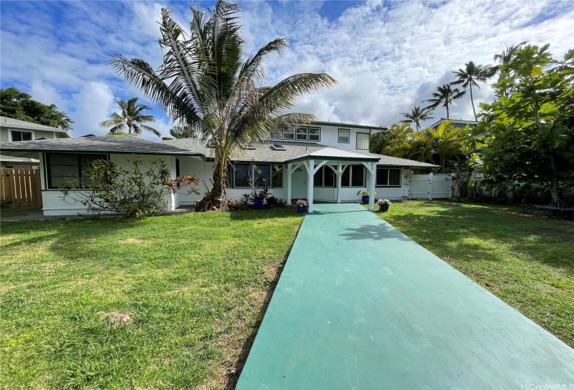 Front walkway