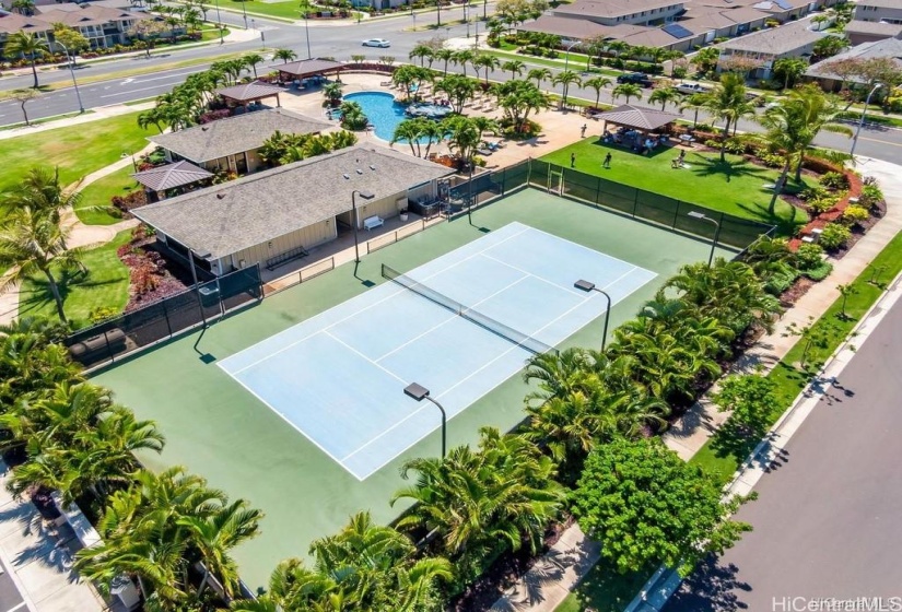 Association Amenities- Tennis Court