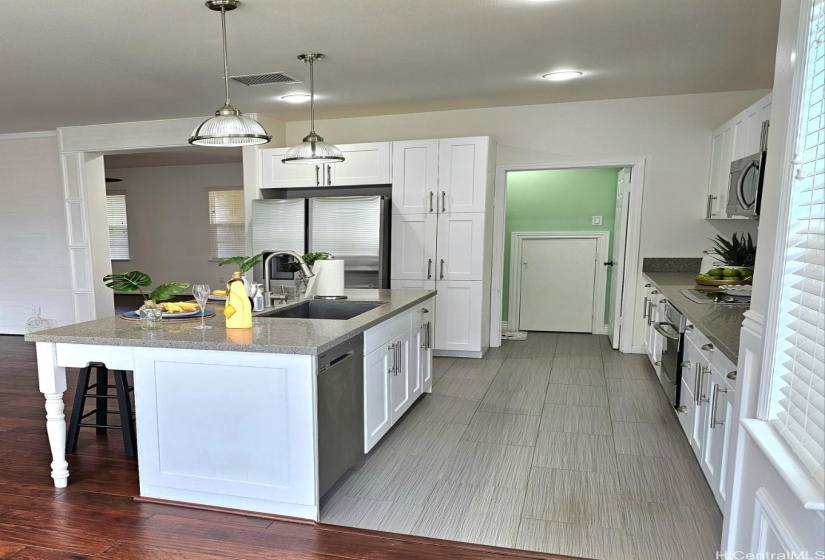 Kitchen - Laundry Room