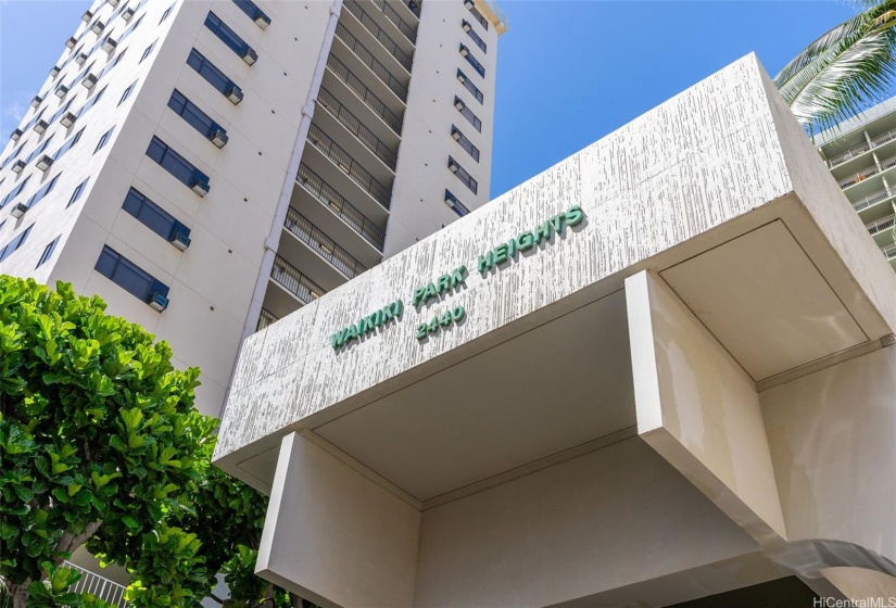 Waikiki Park Heights at 2440 Kuhio Avenue! Close to the International Marketplace, Kapiolani Park, Dining, Shopping - all in the heart of Waikiki but also setback, quiet and private away from the hustle and bustle!