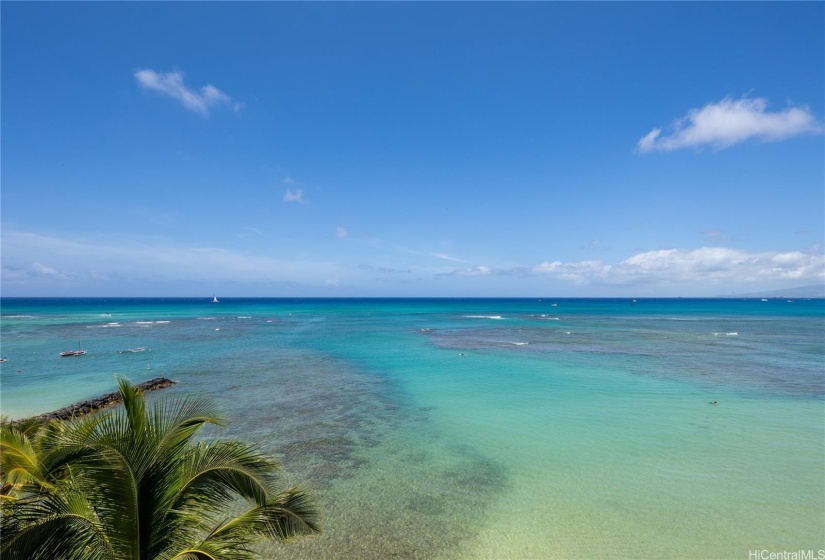 View from Covered Lanai Left