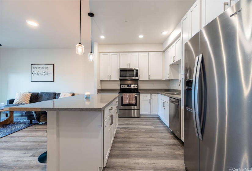 Stainless steel appliances!