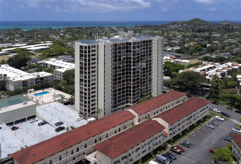 AERIAL VIEW TO WINDWARD PASSAGE