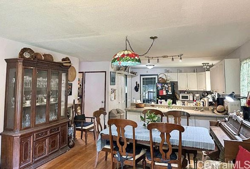 Dining area from the living room.