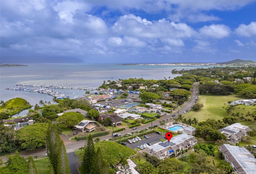 Kaneohe Bay is so close to your new home in Yacht Club Terrace