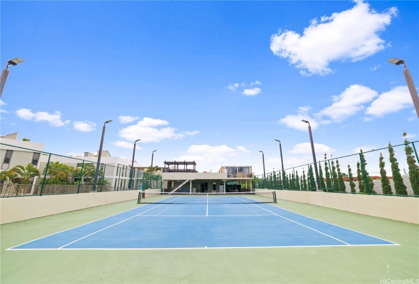 Tennis Courts.