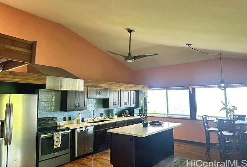 Comfortable and efficient kitchen with an incredible view! 15-857 Paradise Ala Kai Drive...