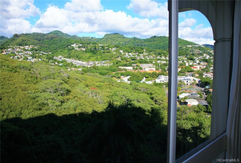 East view from living room