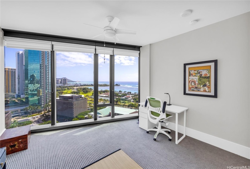 Primary bedroom with awesome view