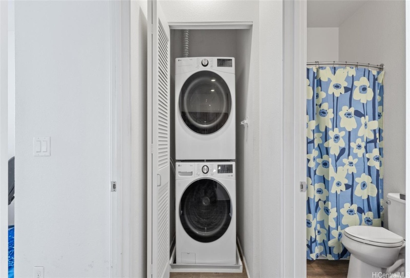 Good news! This home includes a new washer and dryer!