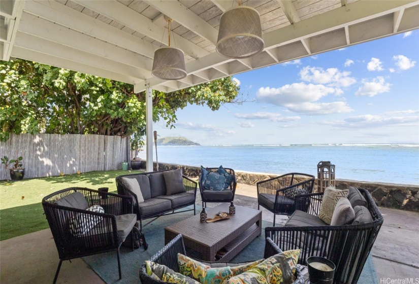 Ocean view from lanai