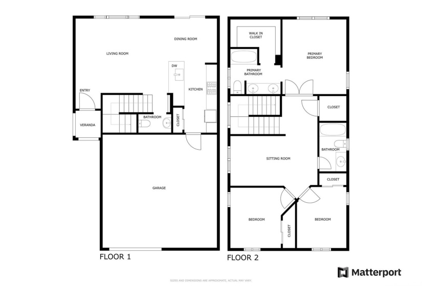 Floor plan generated by software, dimensions approximated. Buyer to verify.