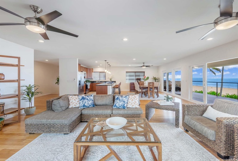 Open Concept Connecting To Outdoor Living Space