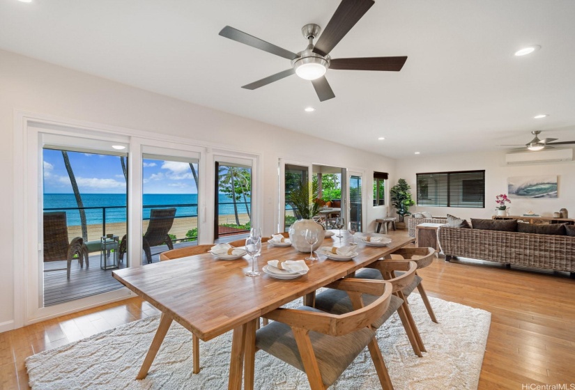 Ocean Views From Upstairs Dining Area