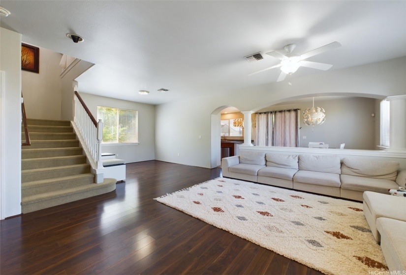 Living Room as you enter the front door