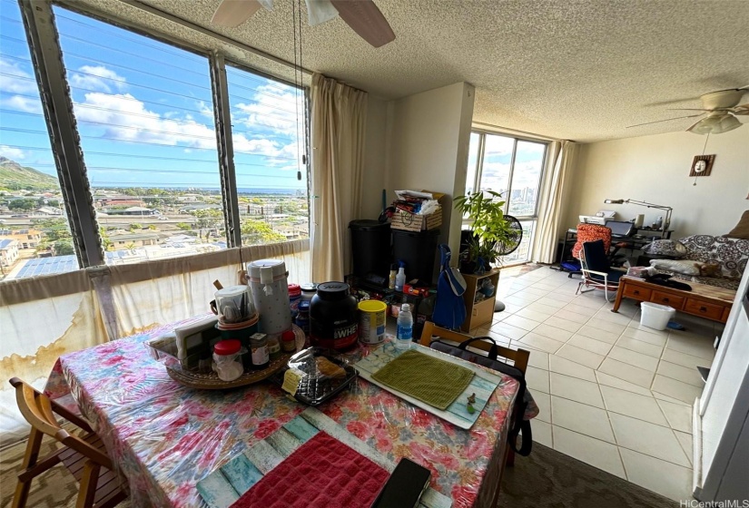 Dining area to living room