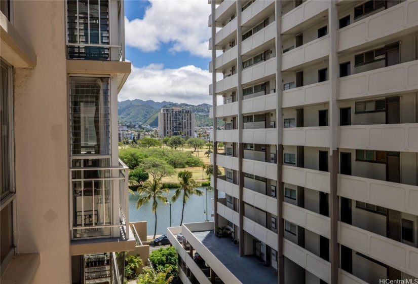 VIEW OF THE ALA WAI.