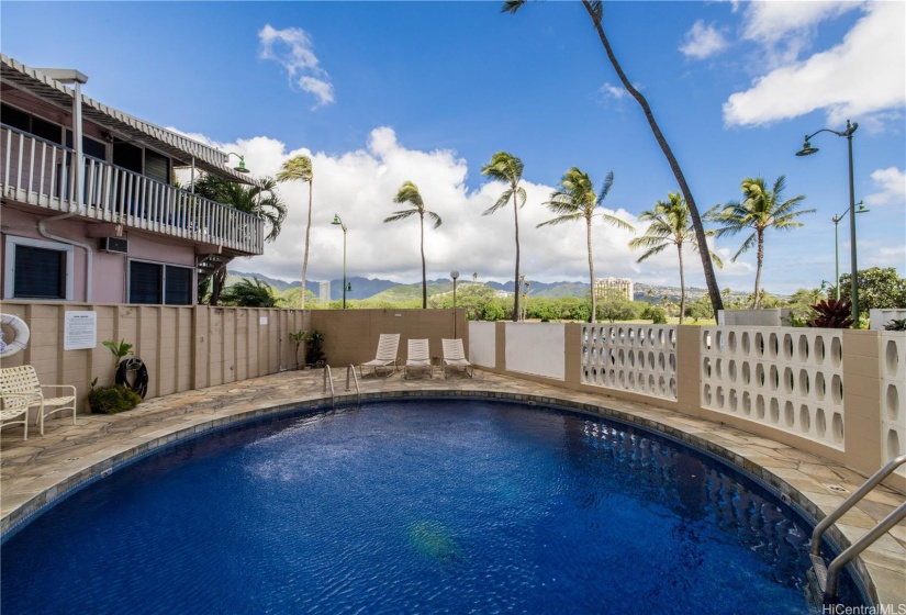 PRIVATE POOL FOR RESIDENTS.