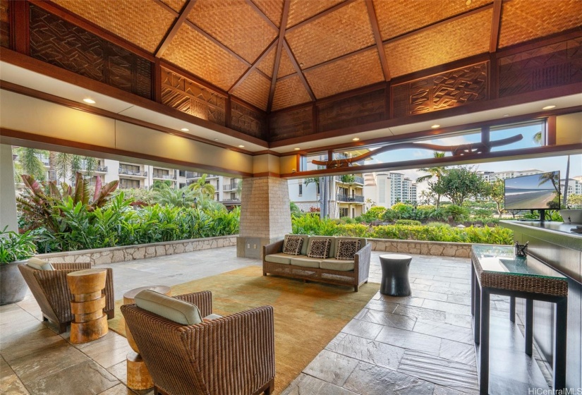 Beach Villas front desk/lobby area