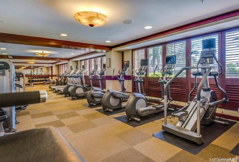 Beach Villas fitness center