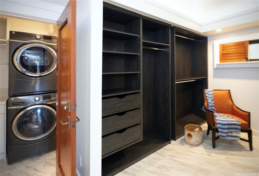 Large walk-in Closet and laundry are for Primary bedroom