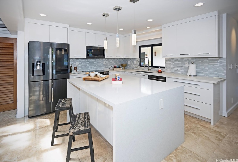 Remodeled Kitchen.