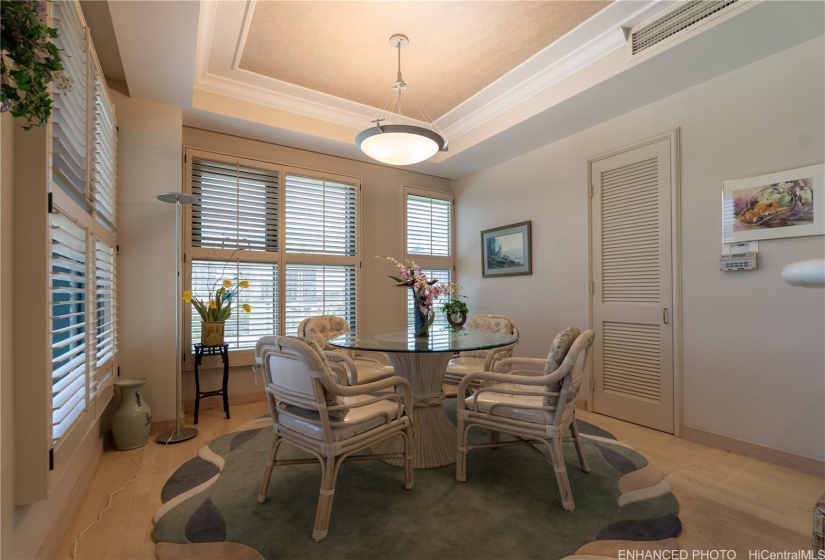 Dining Area near the kitchen - Enhanced Photo