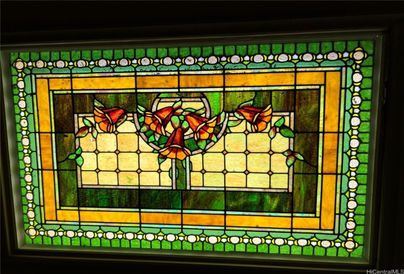 Ceiling stain glass