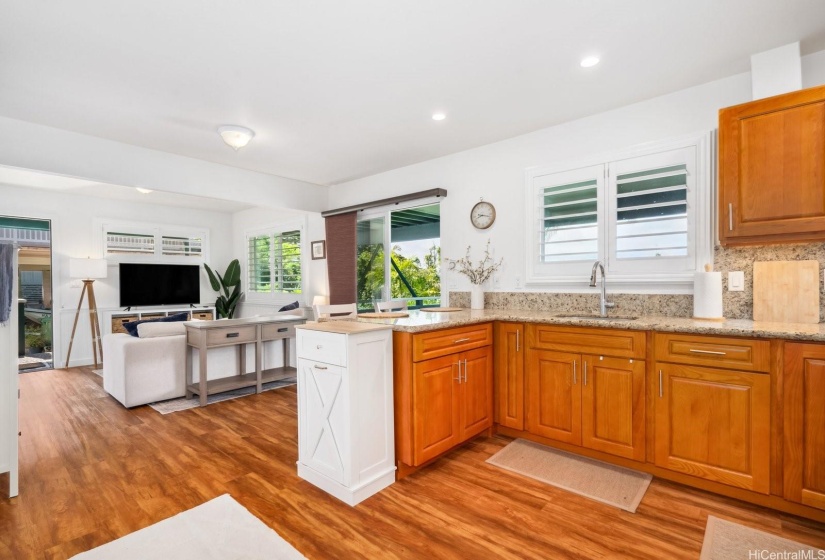 Cottage Kitchen/LR