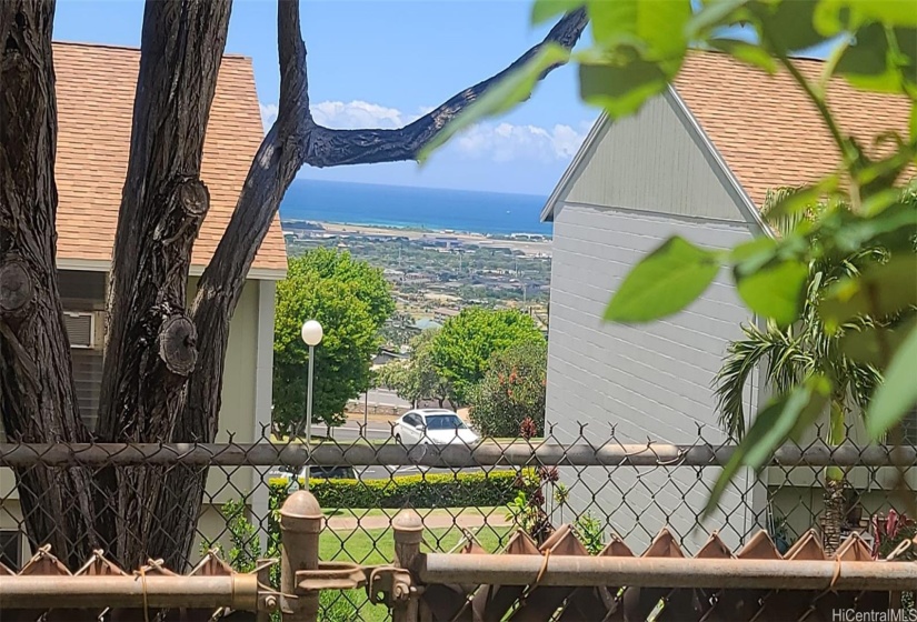 Ocean View from backyard