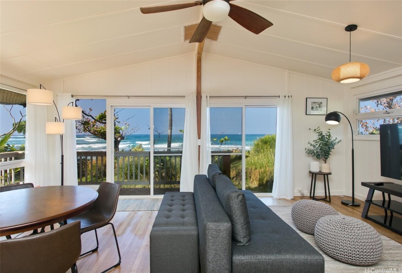 Downstairs Older Cottage is now attached to the Main Upstairs section.  Ocean Views from this level as well.