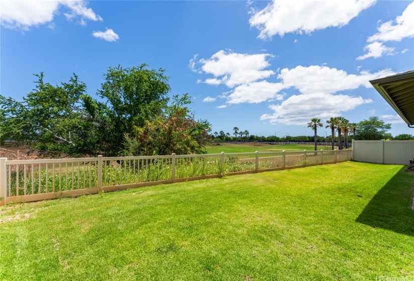 Back yard view of Coral Creek GC