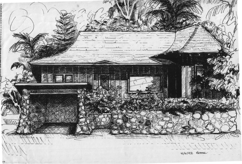 Owner's drawing of the home