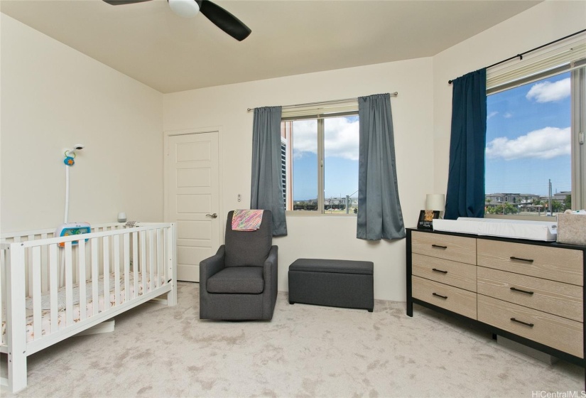 Spacious 2nd bedroom with plenty of natural light.