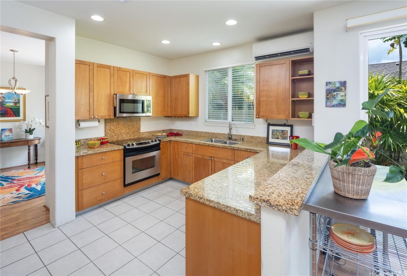 Living room to kitchen & dining area