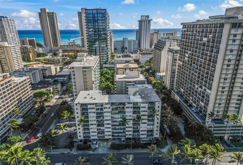 Ala Wai Palms, just 3 short blocks to world famous Waikiki Beach