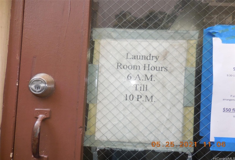 Community Laundry Room