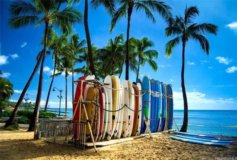 So close to all the fun of Waikiki Beach.