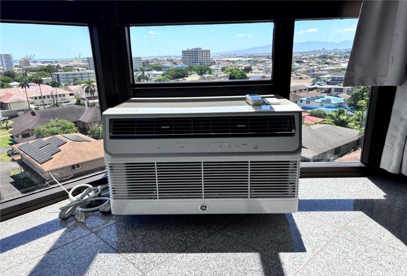 Window AC in Living Room