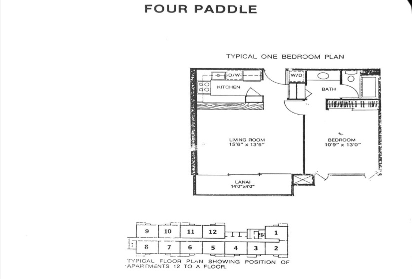 Floor plan.