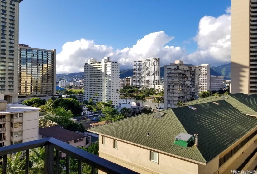 View from the lanai