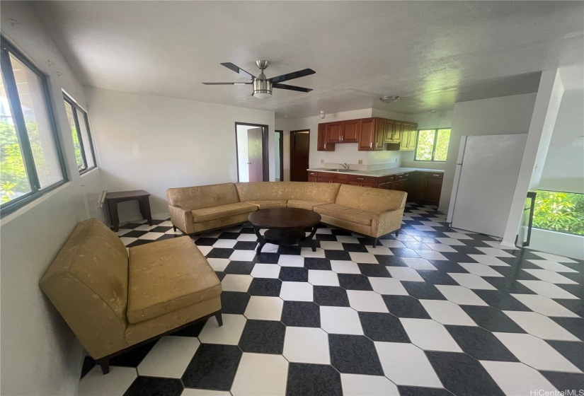 living room back house upstairs