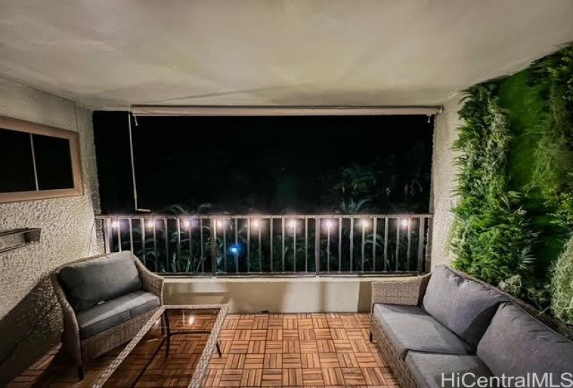 Day time or night time, this lanai brings extra pizazz to 1875 KALANIANAOLE AVE, #311