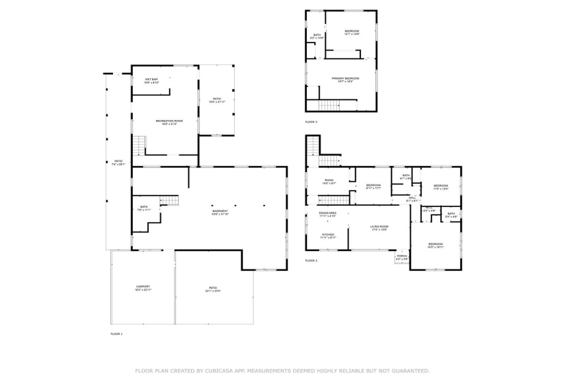 Floor Plan, measurements are estimates. Please verify and buyer to conduct own due dilligence