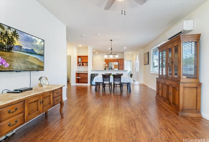 Living to Dining Area