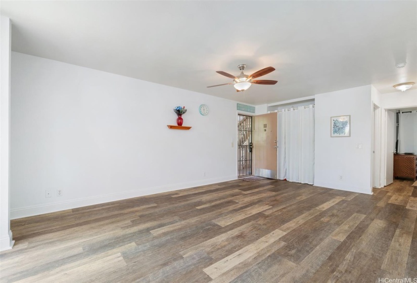 Entryway with storage closet near entrance