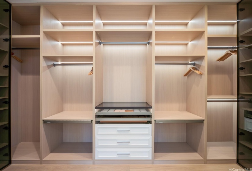 Primary bedroom walk-in