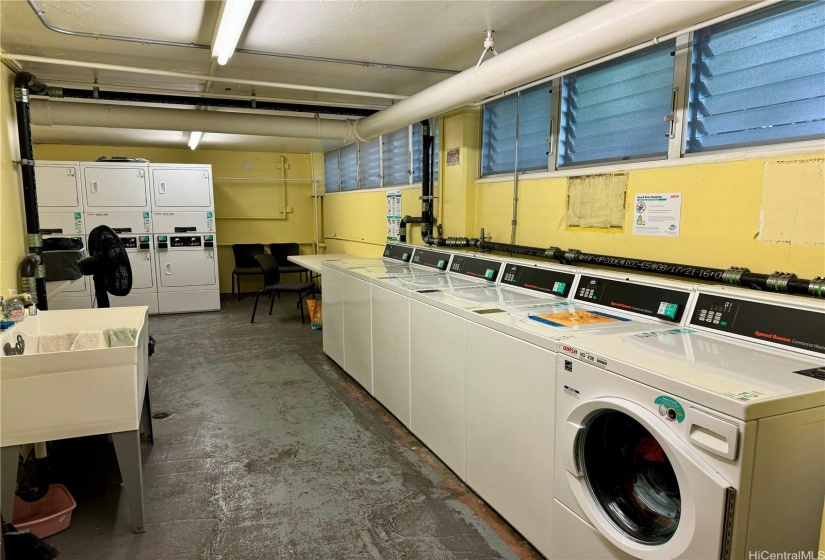 New Community laundry in building