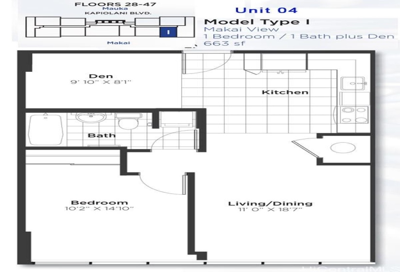 Unit layout