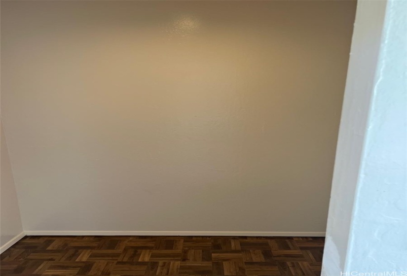 Primary bedroom walk in closet.